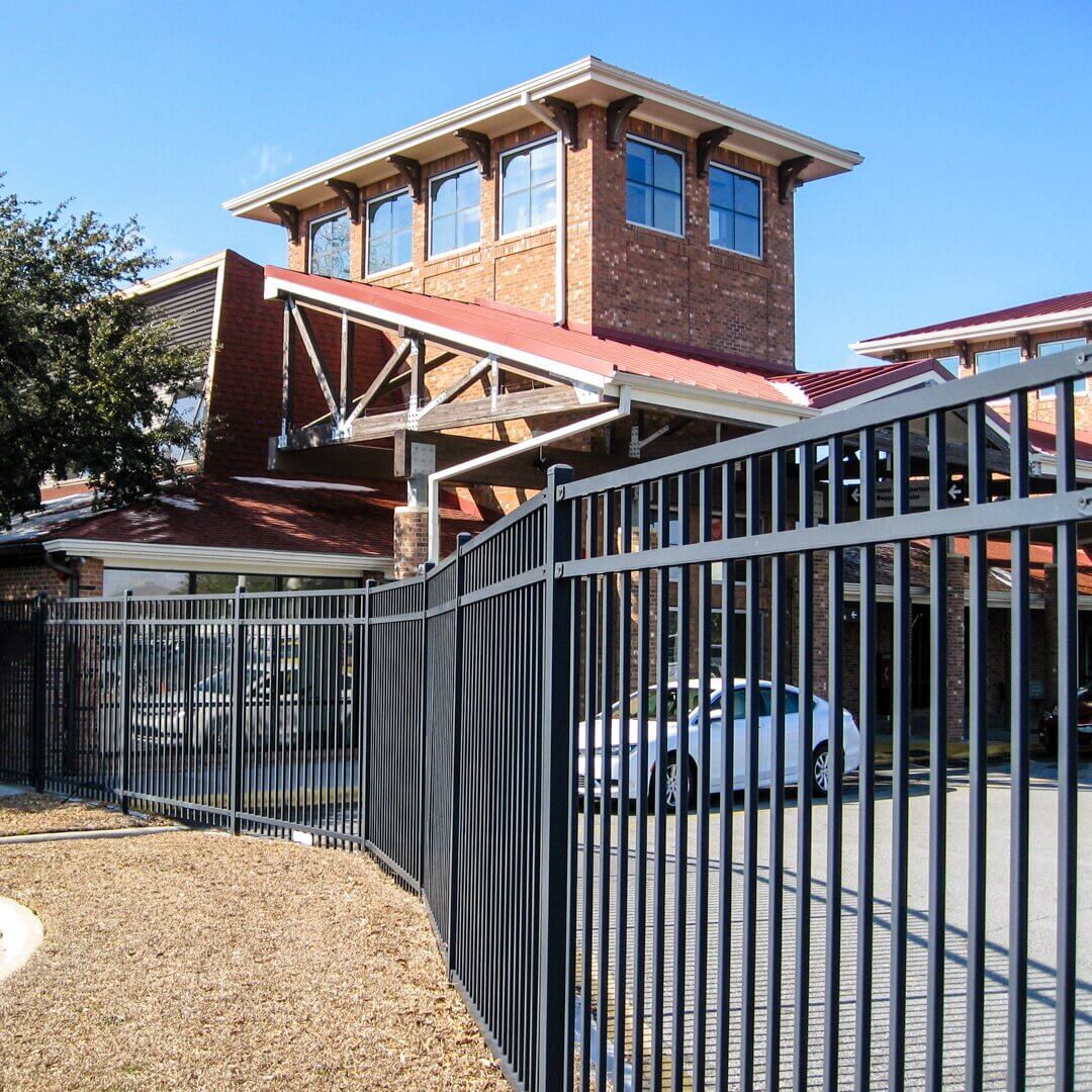 ornamental iron fence