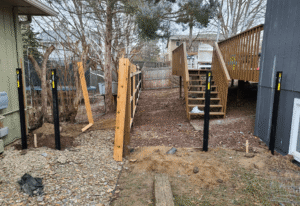 Cedar fencing