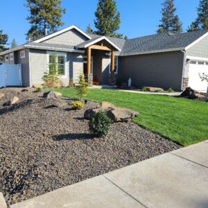 residential landscaping project