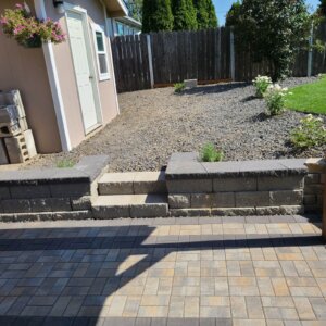 residential landscaping project