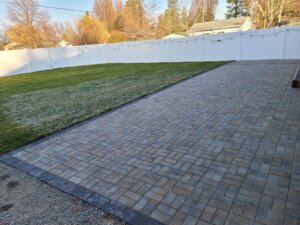 residential landscaping project