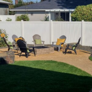 residential landscaping project