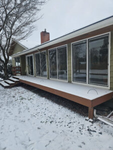 new backyard deck
