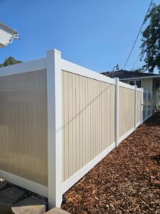 vinyl fence