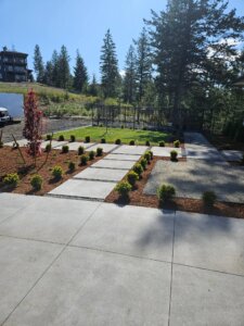 new residential landscaping