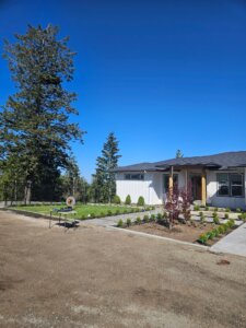 new residential landscaping